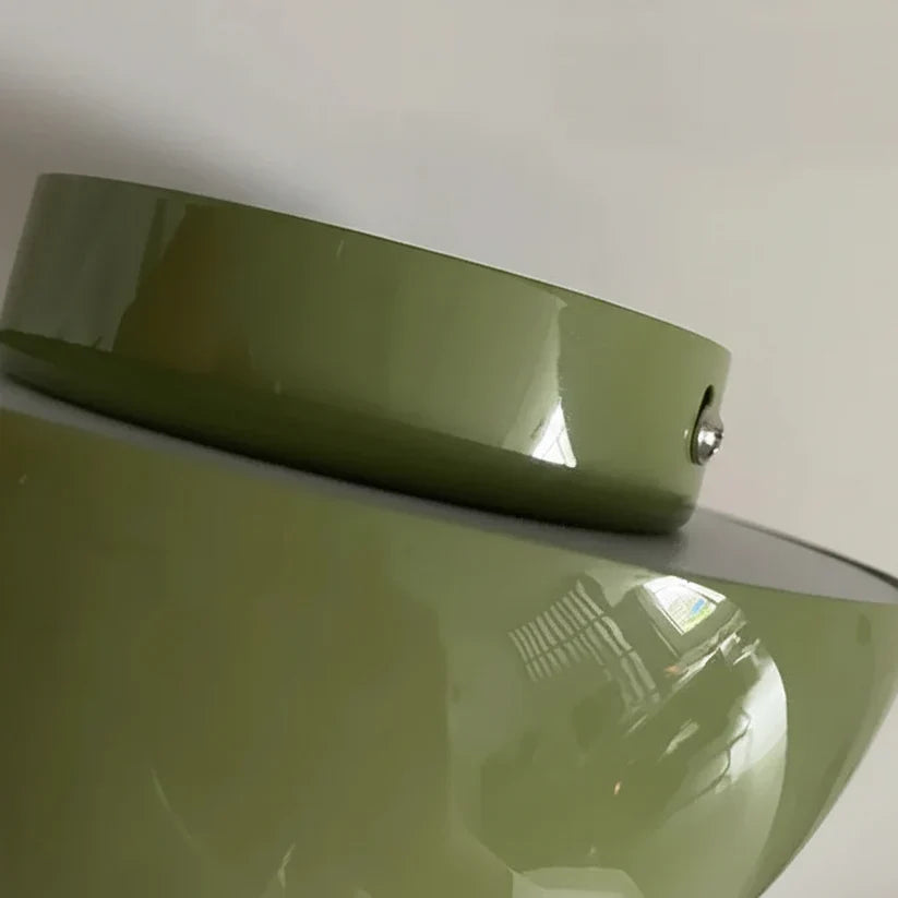 Orvix Nordic Orb Wall Light | Gloss Ceramic Backlit Halo Sconce Fixture