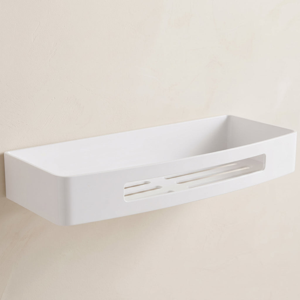 Kael Stainless Steel Shower Caddy Basket | 2-Tier Wall Mounted Bathroom Organiser