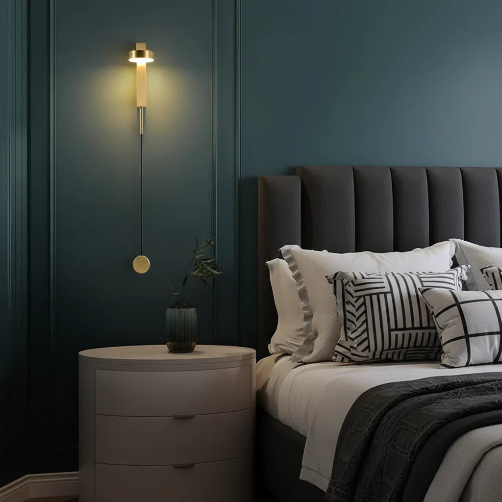 Nordic LED Wall Light | Matt Black Adjustable Rotatable Reading Sconce