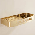 Kael Stainless Steel Shower Caddy Basket | 2-Tier Wall Mounted Bathroom Organiser