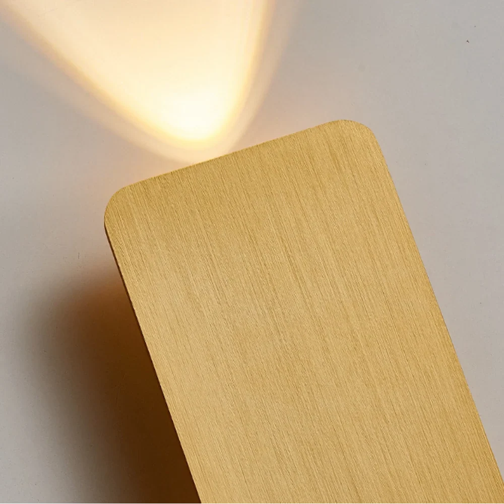 Lumi Nova Up Down Wall Light  Brushed Aluminium Modern Indoor Sconce